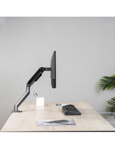 TooQ DB4032TNR-G Soporte de Mesa para Monitor/TV 17"-32" Máx. 9Kg Negro