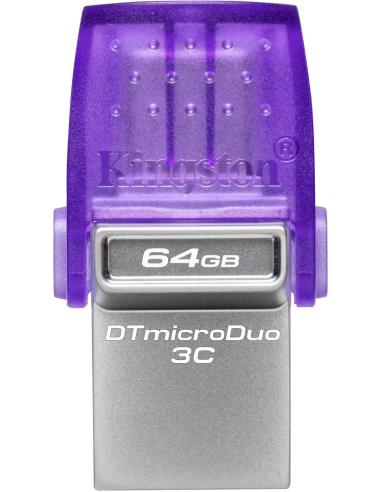 Kingston DataTraveler microDuo 3C 64GB USB 3.2 USB-C OTG