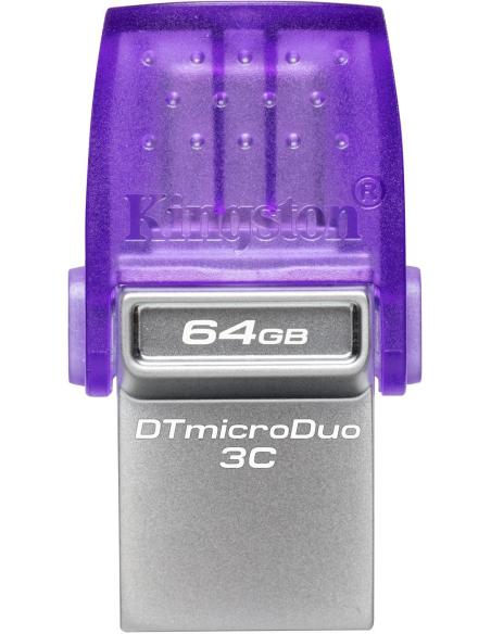 Kingston DataTraveler microDuo 3C 64GB USB 3.2 USB-C OTG