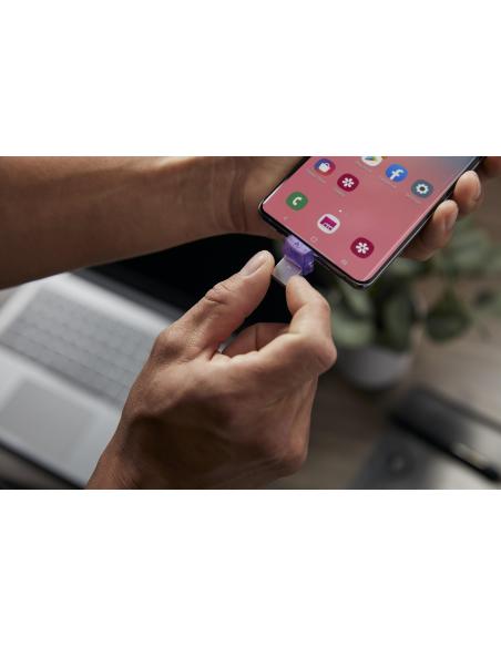 Kingston DataTraveler microDuo 3C 128 GB USB-C/A 3.2 Gen 1 (3.1 Gen 1) Púrpura