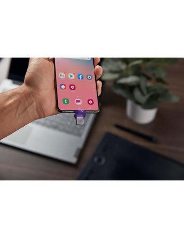 Kingston DataTraveler microDuo 3C 128 GB USB-C/A 3.2 Gen 1 (3.1 Gen 1) Púrpura