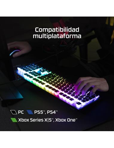 HyperX Alloy Origins 60 Teclado Mecánico Gaming RGB HX Red Inglés USA