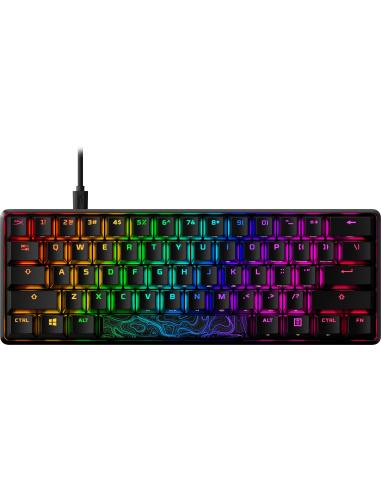 HyperX Alloy Origins 60 Teclado Mecánico Gaming RGB HX Red Inglés USA