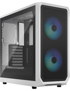 Fractal Design Focus 2 RGB Cristal Templado USB 3.2 Blanco
