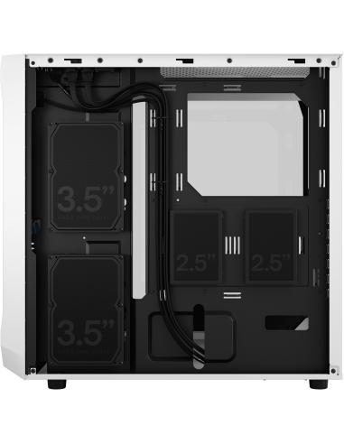 Fractal Design Focus 2 RGB Cristal Templado USB 3.2 Blanco