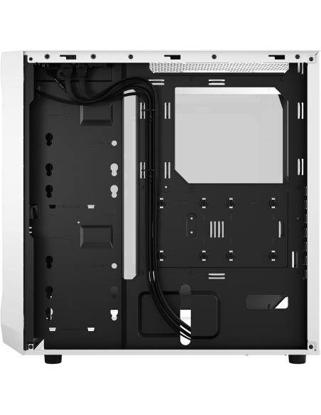 Fractal Design Focus 2 RGB Cristal Templado USB 3.2 Blanco