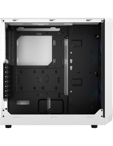 Fractal Design Focus 2 RGB Cristal Templado USB 3.2 Blanco