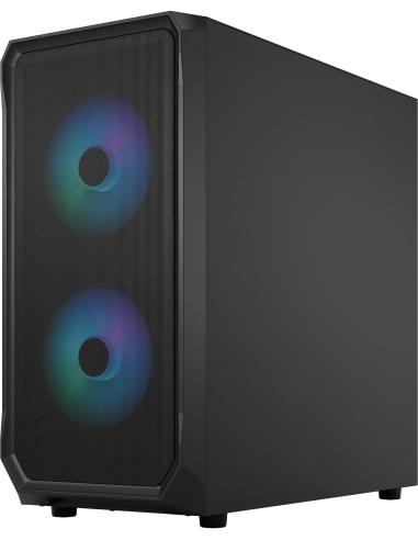 Fractal Design Focus 2 Cristal Templado USB 3.2 Negro