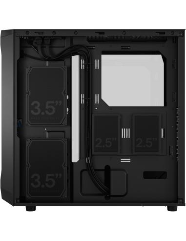 Fractal Design Focus 2 Cristal Templado USB 3.2 Negro