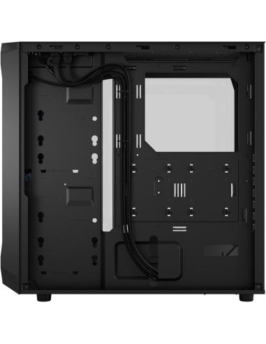 Fractal Design Focus 2 Cristal Templado USB 3.2 Negro