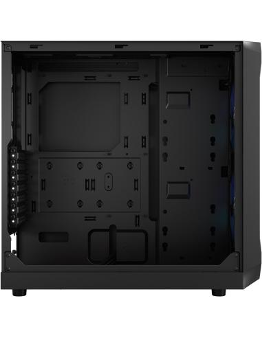 Fractal Design Focus 2 Cristal Templado USB 3.2 Negro