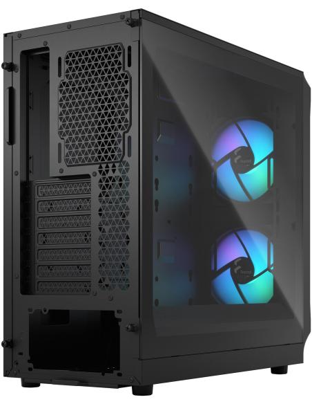 Fractal Design Focus 2 Cristal Templado USB 3.2 Negro