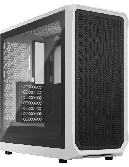 Fractal Design Focus 2 Cristal Templado USB 3.2 Blanco