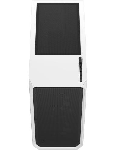 Fractal Design Focus 2 Cristal Templado USB 3.2 Blanco