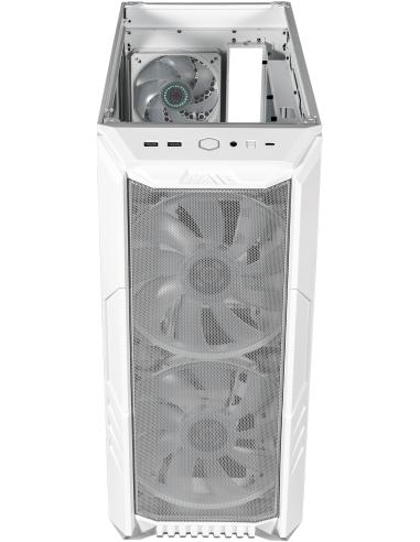 Cooler Master HAF 500 Cristal Templado USB 3.0 Blanca