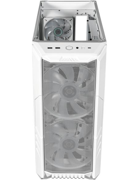 Cooler Master HAF 500 Cristal Templado USB 3.0 Blanca