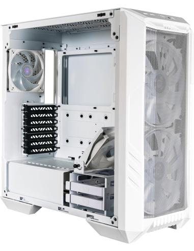 Cooler Master HAF 500 Cristal Templado USB 3.0 Blanca