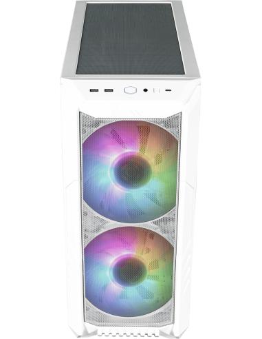Cooler Master HAF 500 Cristal Templado USB 3.0 Blanca