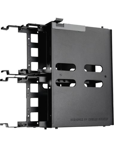 Cooler Master HAF 700 EVO ARGB Cristal Templado Full Tower USB 3.2 Gris Titanio