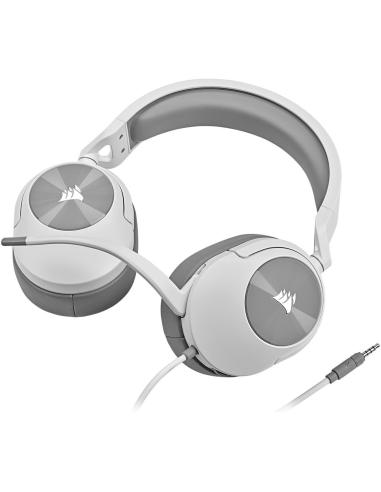 Corsair HS55 STEREO Auriculares Blancos