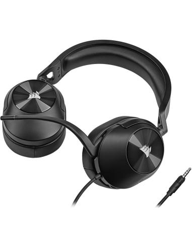 Corsair HS55 STEREO Auriculares Negros