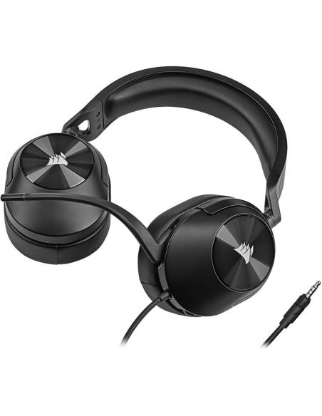 Corsair HS55 STEREO Auriculares Negros