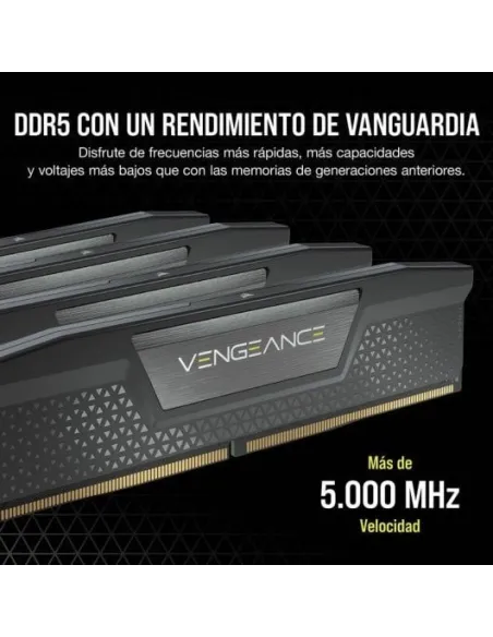 Corsair Vengeance DDR5 5200MHz 16GB CL40 Negra