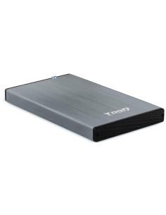 TooQ TQE-2527G Caja Externa 2.5" SATA3 micro USB-B 3.0 Gris-1332986