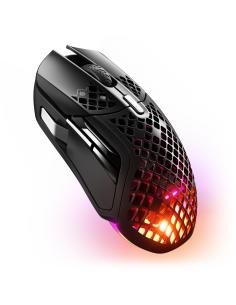 SteelSeries Aerox 5 Negro Inalámbrico 18000 DPI