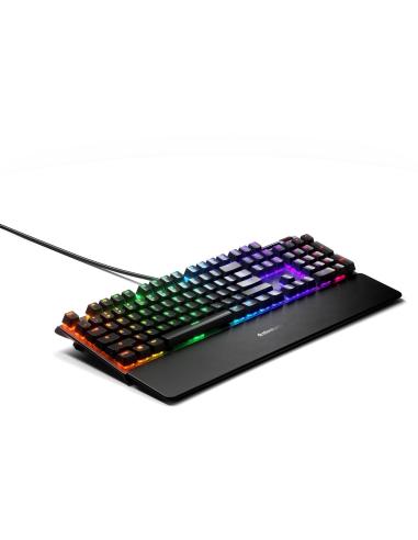 SteelSeries Apex 5 Teclado Híbrido Mecánico RGB USA Switch Blue