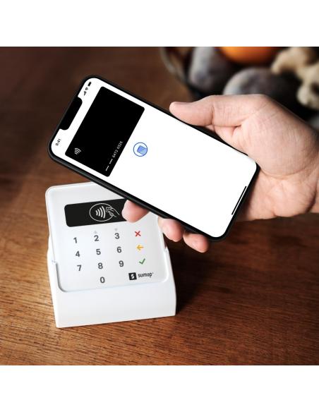 Sumup Air 800604901 Datafono y Estación de Carga de Datafono Blanca