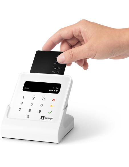 Sumup Air 800604901 Datafono y Estación de Carga de Datafono Blanca