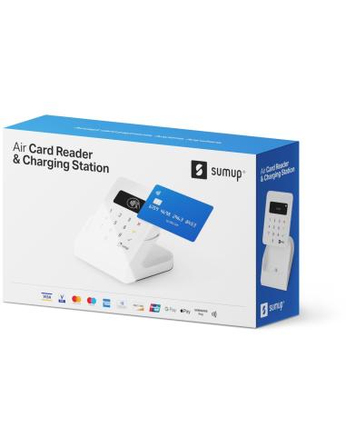 Sumup Air 800604901 Datafono y Estación de Carga de Datafono Blanca