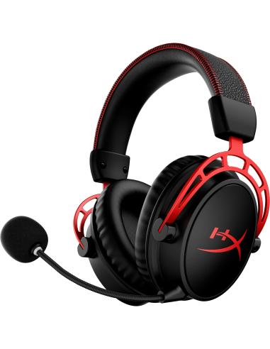 HyperX Cloud Alpha Wireless Auriculares Gaming Inalámbricos PC Negro/Rojo