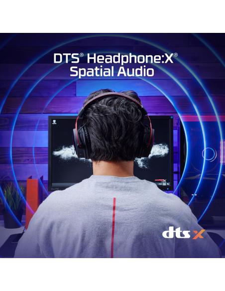 HyperX Cloud Alpha Wireless Auriculares Gaming Inalámbricos PC Negro/Rojo