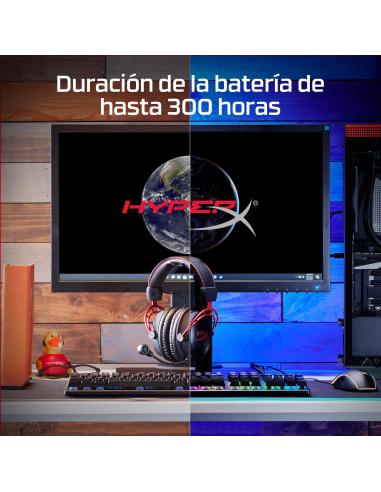 HyperX Cloud Alpha Wireless Auriculares Gaming Inalámbricos PC Negro/Rojo