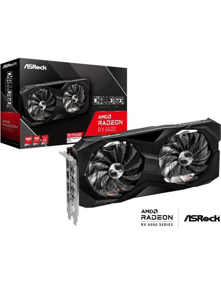 AsRock Challenger D AMD Radeon RX 6600 8 GB GDDR6