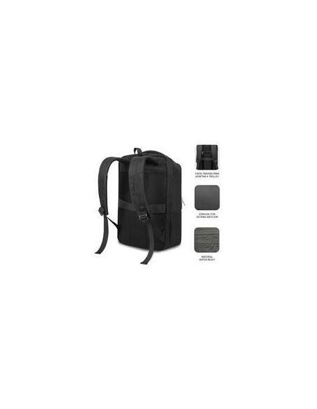 Subblim SUBBP-2BL1015 Mochila para Portátiles hasta 16" Negra