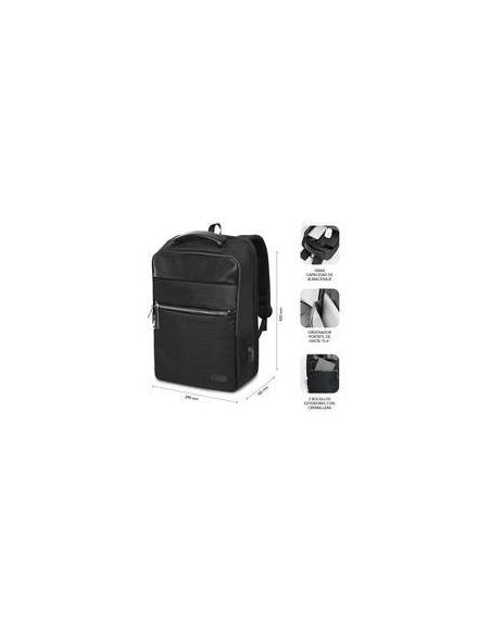 Subblim SUBBP-2BL1015 Mochila para Portátiles hasta 16" Negra