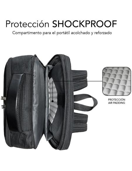 Subblim SUBBP-2BL1015 Mochila para Portátiles hasta 16" Negra