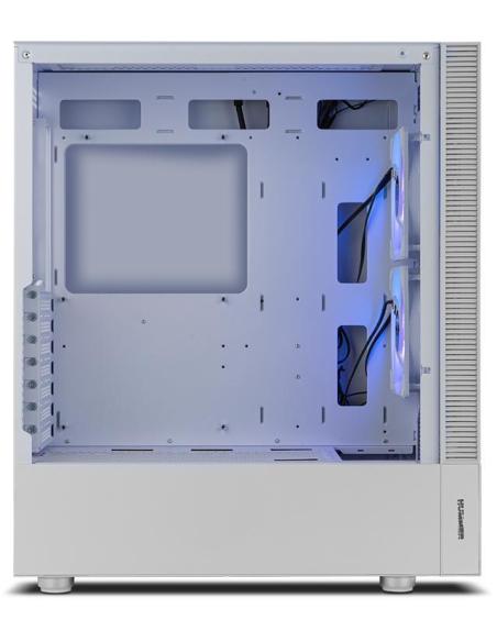 Nox Hummer Nemesis Cristal Templado USB 3.0 aRGB Blanca