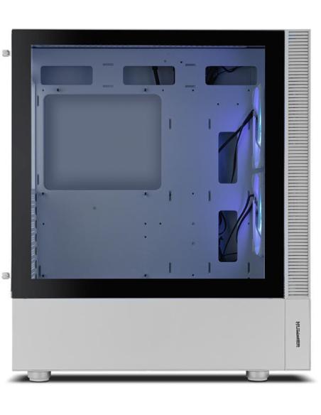 Nox Hummer Nemesis Cristal Templado USB 3.0 aRGB Blanca