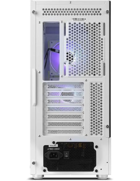 Nox Hummer Nemesis Cristal Templado USB 3.0 aRGB Blanca