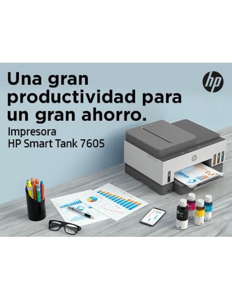 HP Smart Tank 7605 Impresora Multifunción Color WiFi Dúplex Fax