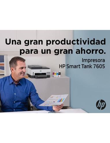 HP Smart Tank 7605 Impresora Multifunción Color WiFi Dúplex Fax