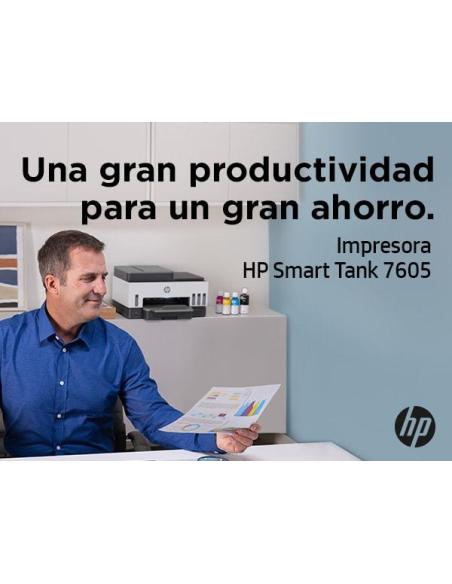 HP Smart Tank 7605 Impresora Multifunción Color WiFi Dúplex Fax