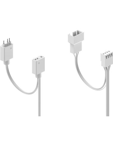 Fractal Design Aspect 12 RGB PWM Ventilador Suplementario 120mm Blanco