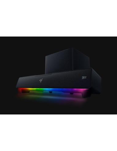 Razer Leviathan V2 Barra de Sonido Bluetooth RGB 7.1 con Subwoofer