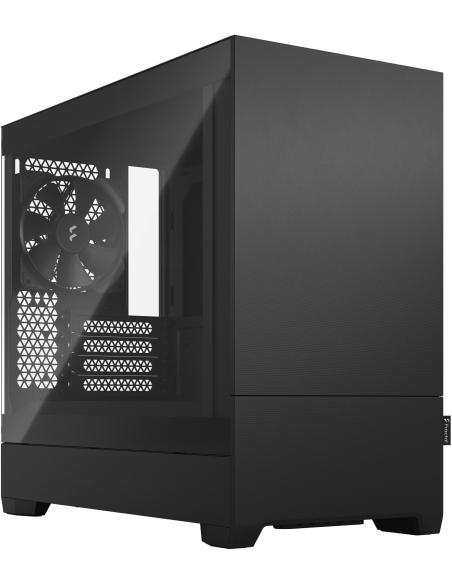 Fractal Design Pop Mini Silent Cristal Templado USB 3.2 Negro