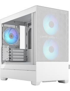Fractal Design Pop Mini Air RGB Cristal Templado USB 3.2 Blanca